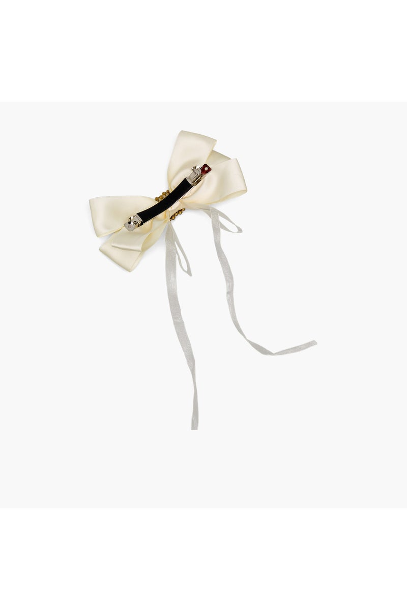 LIFESTYLE Metal Barrette Bow Hair Clip - Image 3
